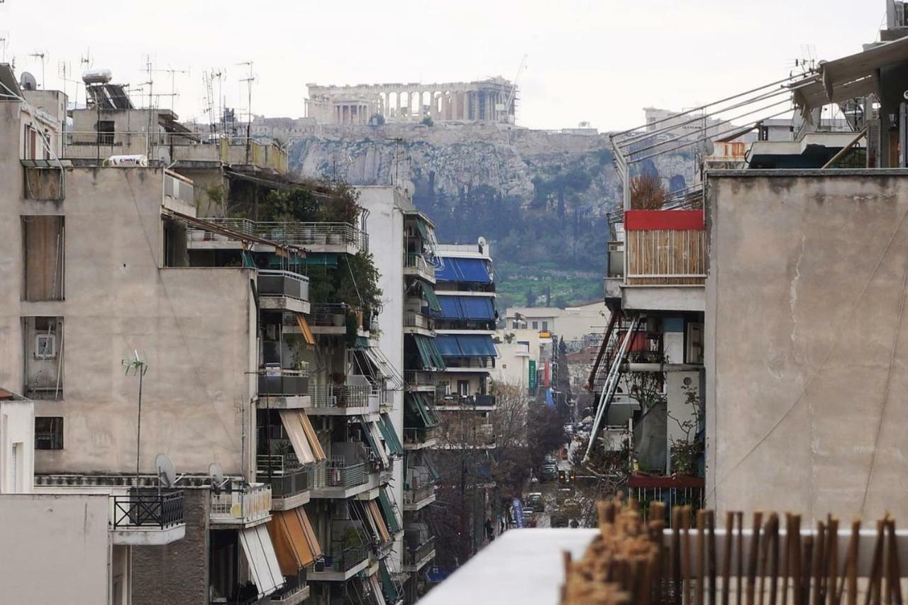 Comfy Apartment With Acropolis View Αθήνα Εξωτερικό φωτογραφία